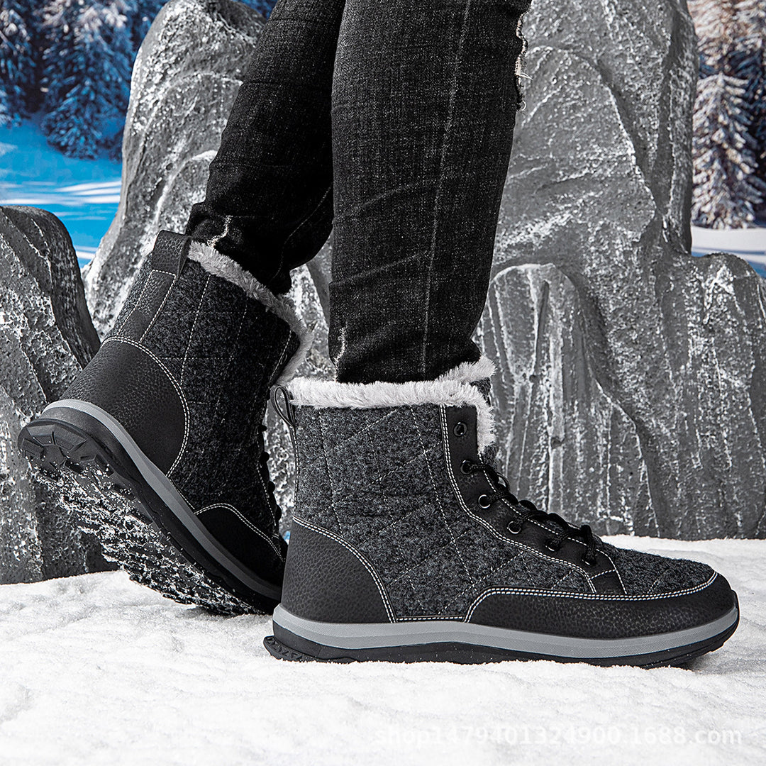Winter boots for women with insulating fleece lining and non-slip sole Lune London