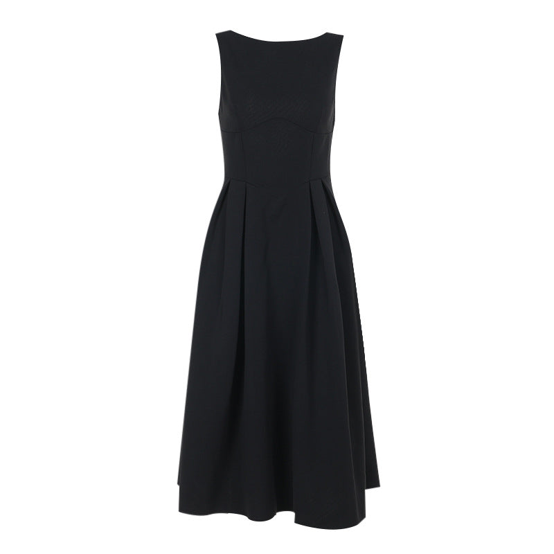 Women Classic A-line Midi Dress Lune London