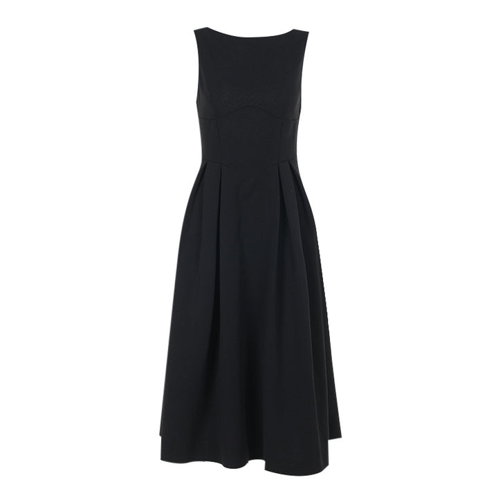 Women Classic A-line Midi Dress Lune London