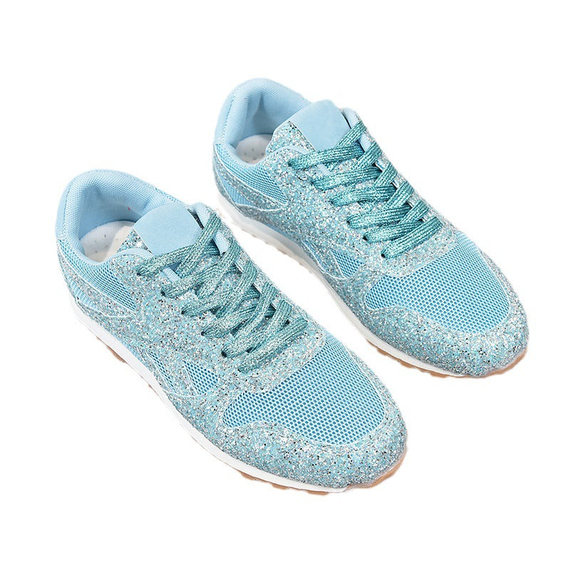 Women's work shoes with sequins Lune London