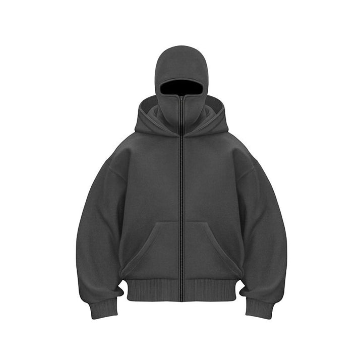 Women's hoodie with innovative design and practical zipper Lune London