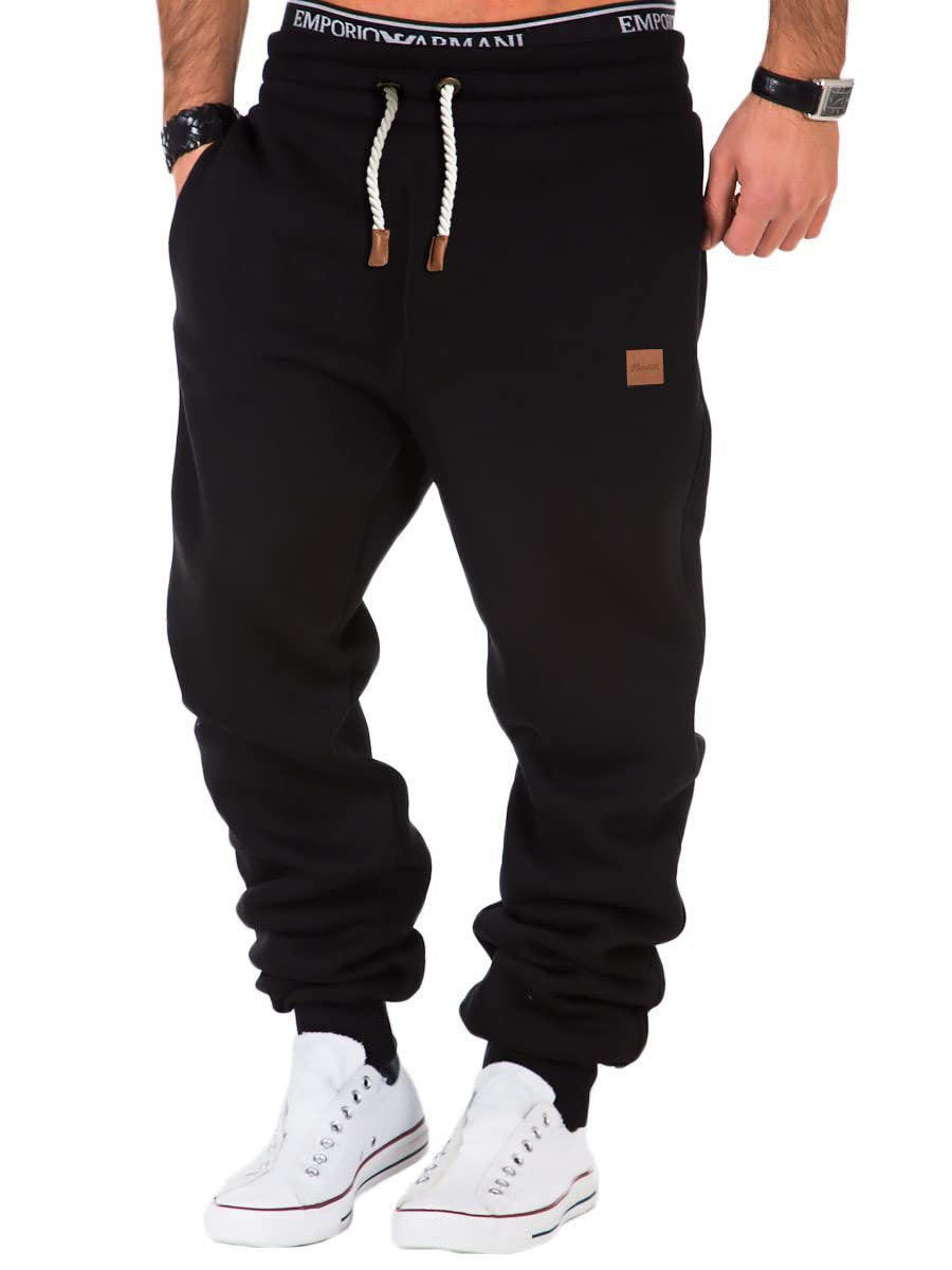 Comfortable jogger pants for men with drawstring Lune London