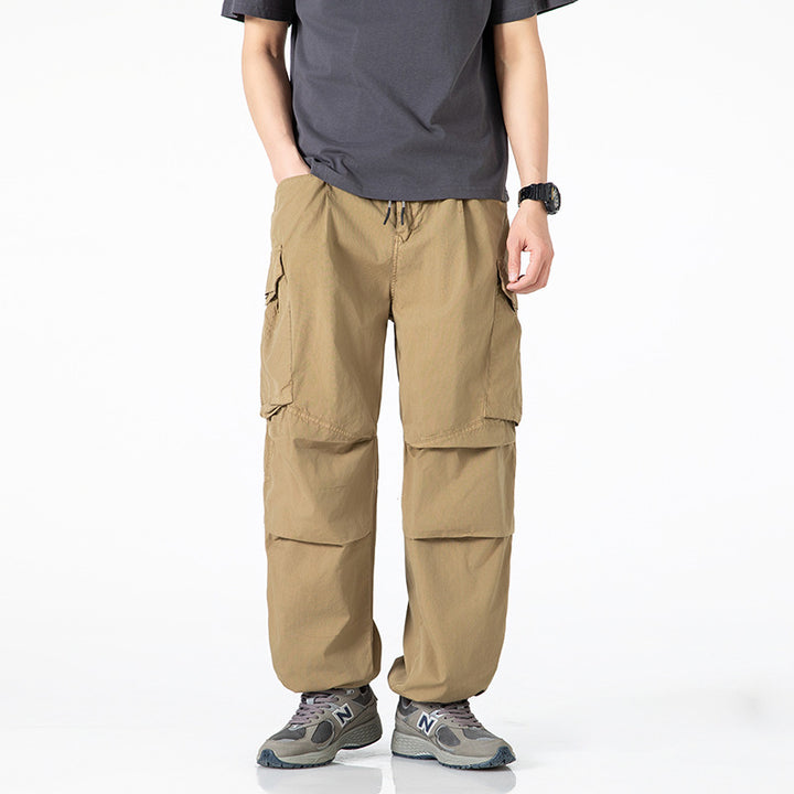 Pantalon cargo multifonctionnel pour hommes avec poches latérales pratiques Lune London