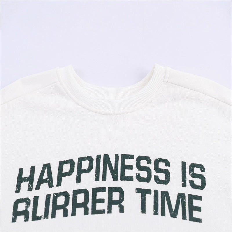 Casual women's sweatshirt with unique Snoopy print and round neck Lune London