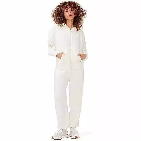 Ladies chic and stylish polar fleece jogging suit