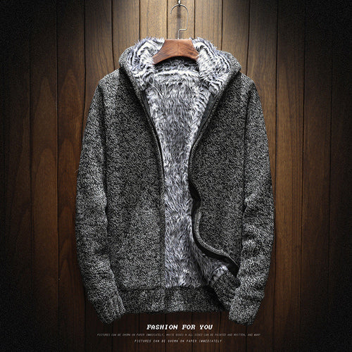 Lune London | Men's Cozy Hoodie Jacket with Soft Inner Lining and Side Pockets