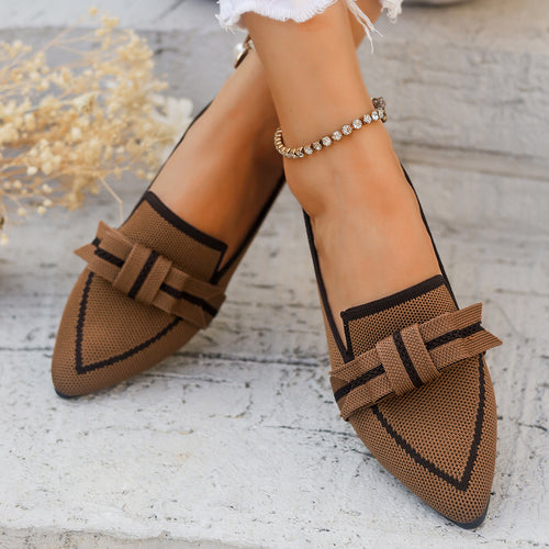 Ladies Elegant Ballerinas Pointed Toe Chic and Style