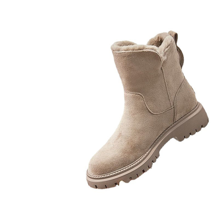 Trendy winter boots for women with soft lining and sturdy profile Lune London