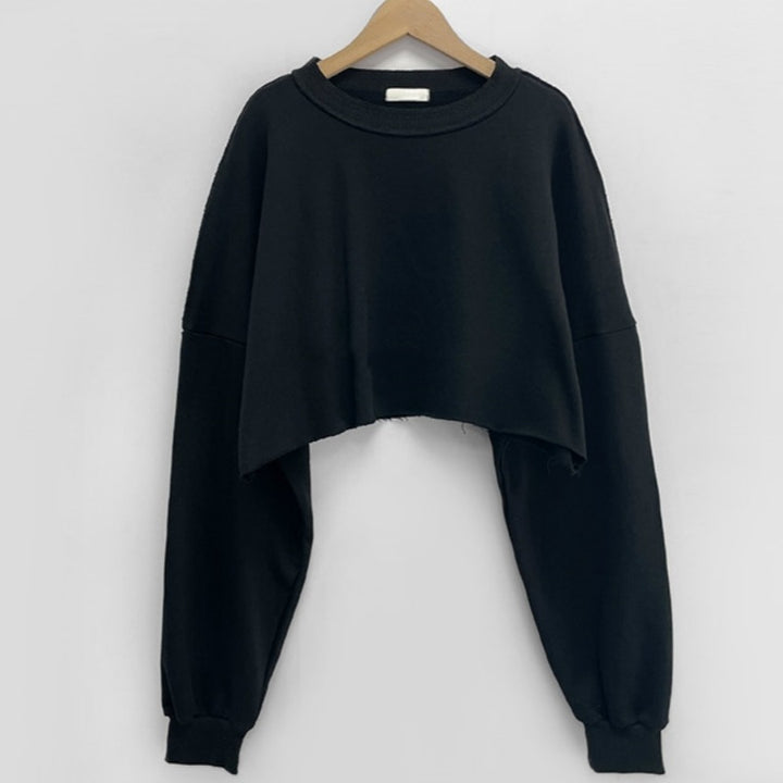 Pull surdimensionné décontracté pour femmes avec des manches volumineuses Chic & Stil
