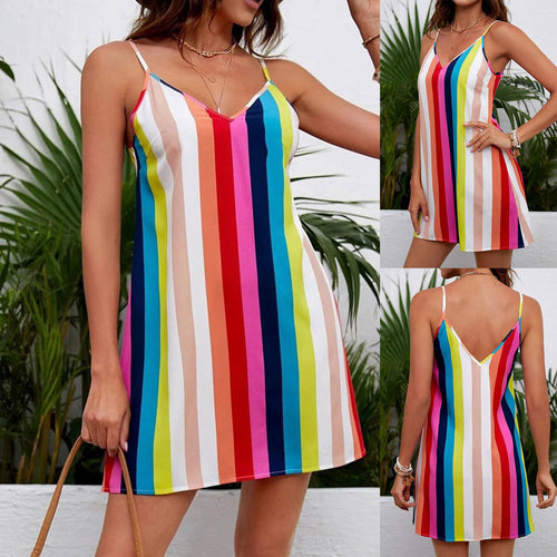 Ladies Robust Multicolor Beach Dress Lune London
