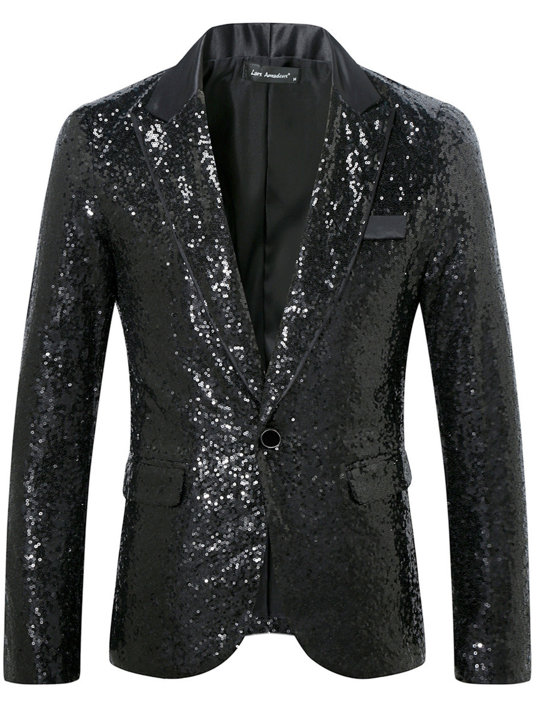 Man Blazer sequins glamour Lune London