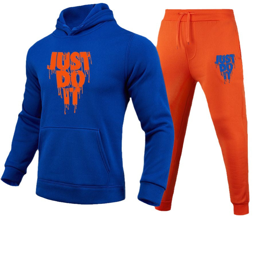 Men's sports hoodie and jogger set with eye-catching pattern and comfortable fit Lune London