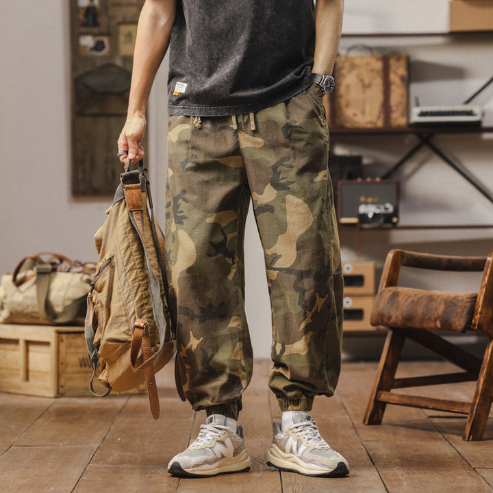 Pantalon de jogging camouflage décontracté pour hommes Lune London