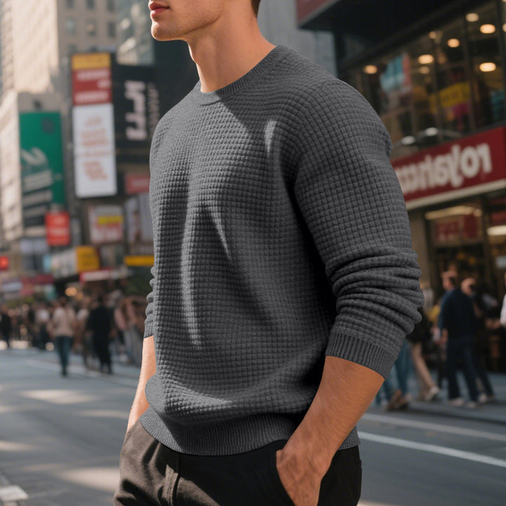 Structured sweatshirt for men with a relaxed fit and great wearing comfort Lune London