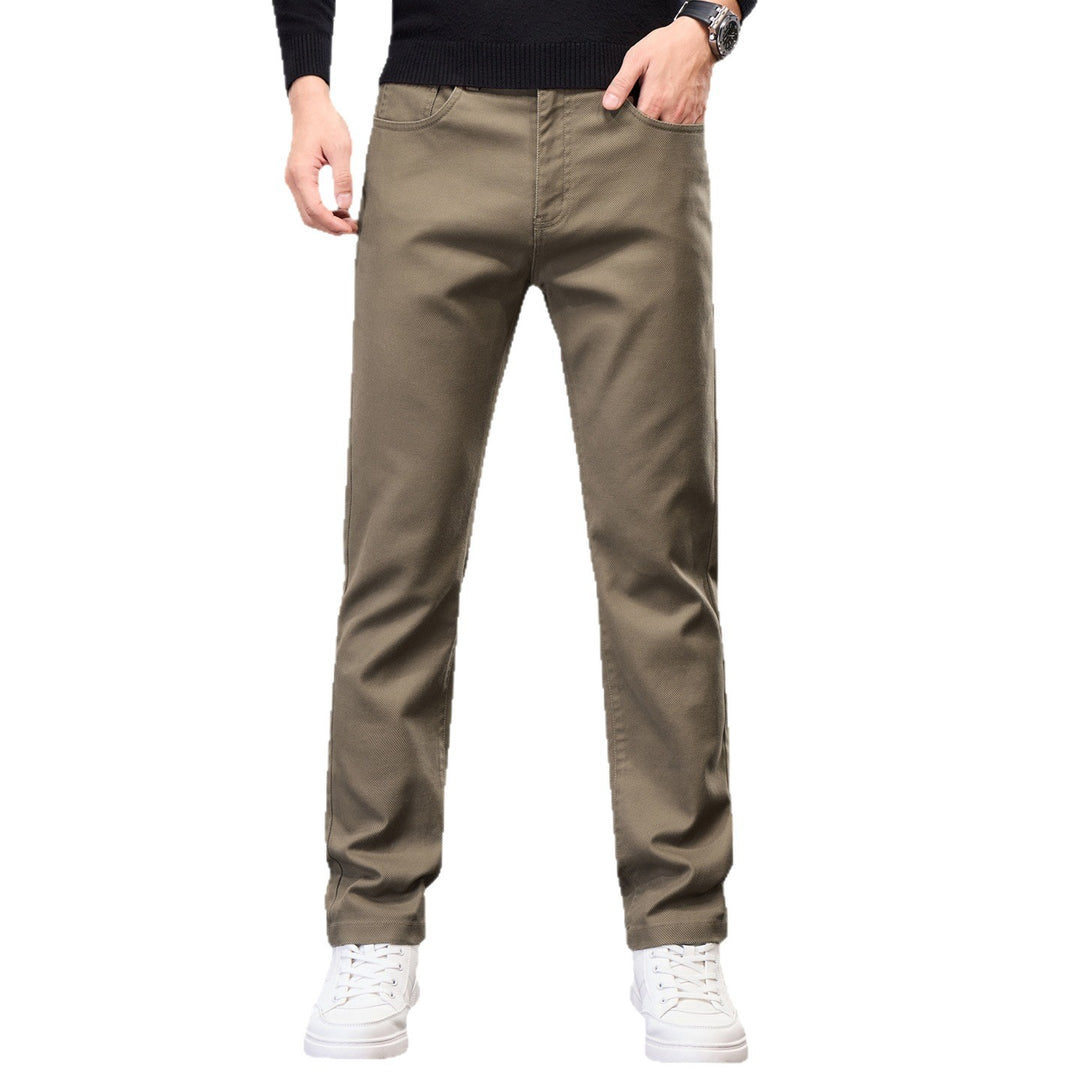 Casual chino pants for men with elastic waist and modern details Lune London