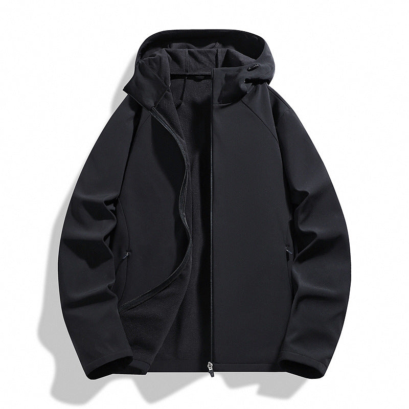 Women stylish and functional outer jacket with high zip collar Lune London