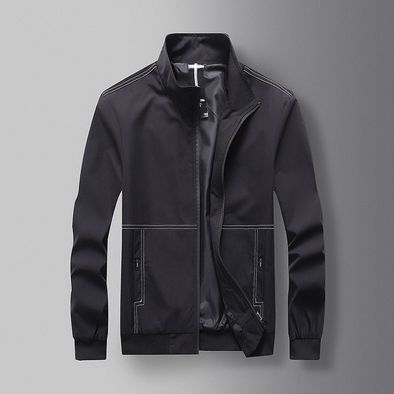 Lightweight functional jacket for men with elastic inserts Lune London