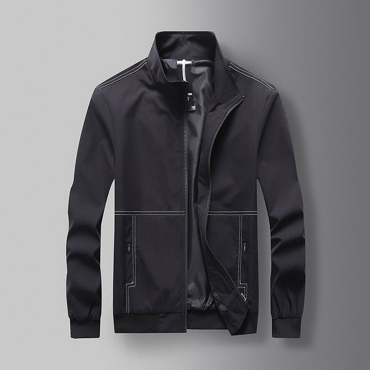 Lightweight functional jacket for men with elastic inserts Lune London