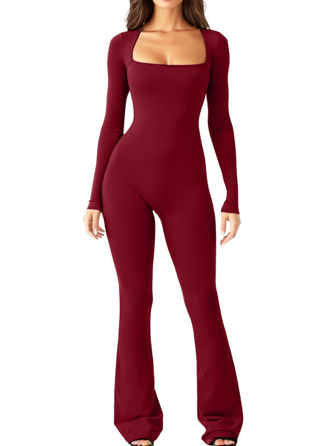 Elegant jumpsuit for women with long sleeves and fitted cut Lune London