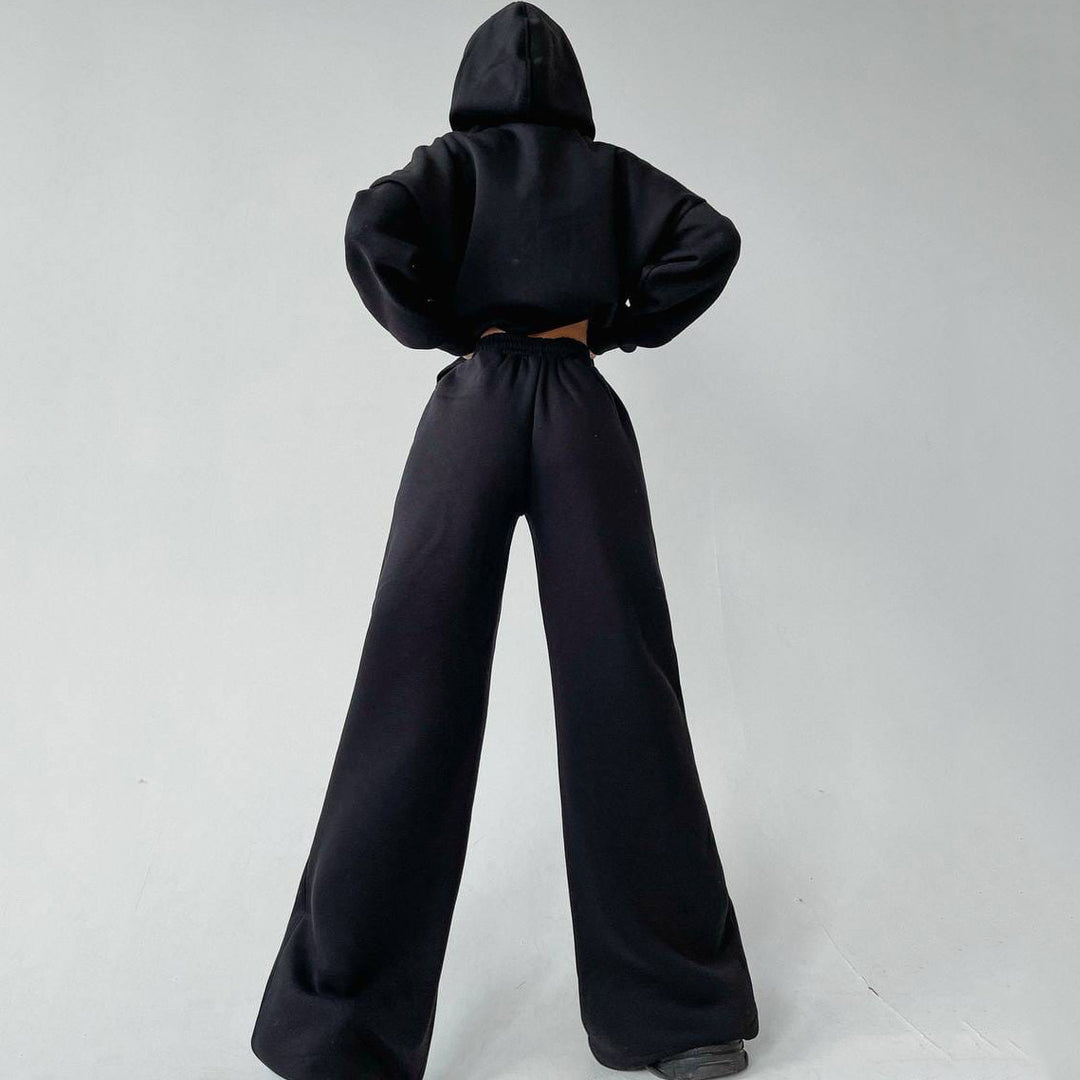 Oversized comfortable hoodie set and loose jogger pants Lune London