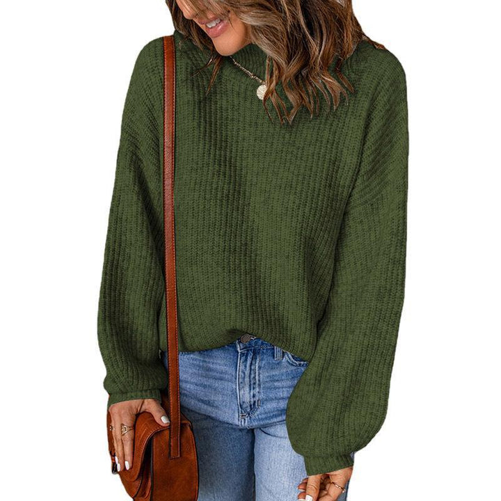 Chunky knit sweater for women with relaxed fit and wide sleeves Lune London