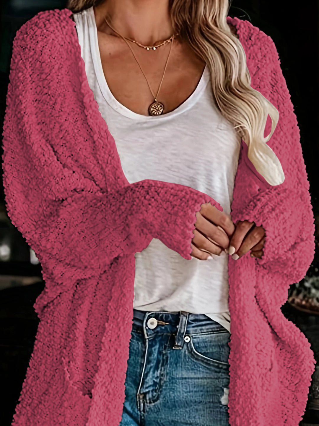 Ladies cozy cardigan Lune London