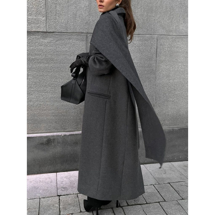 Ladies Coat Capes Elegant in High Quality Wool Blend Lune London