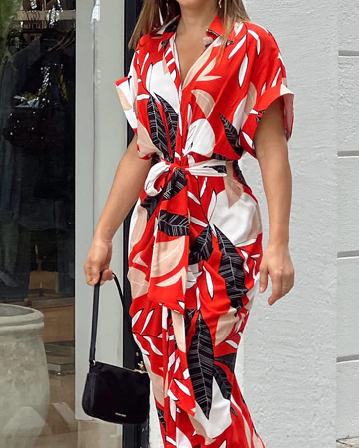 Lune London Tropical Shirt Dress for Women