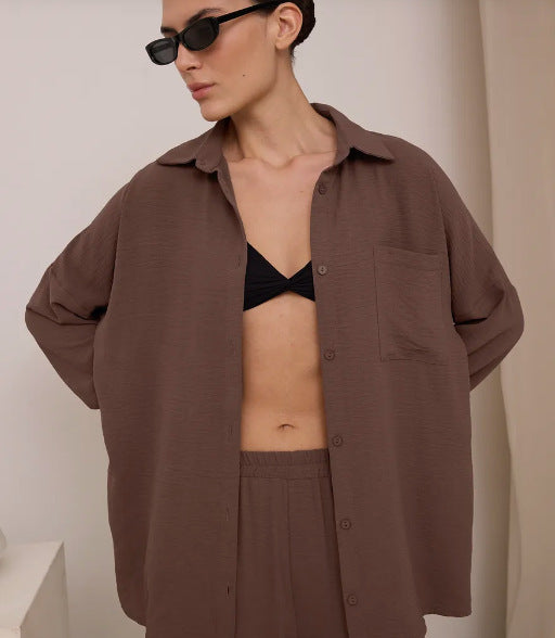 Casual blouse for women in lightweight material Lune London