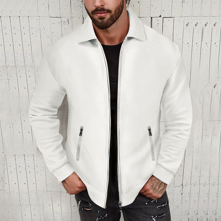 Fashion short jacket for men with a structured design and practical pockets Lune London