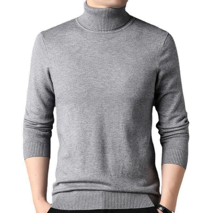 Lune London | Men's fitted sweater with turtleneck