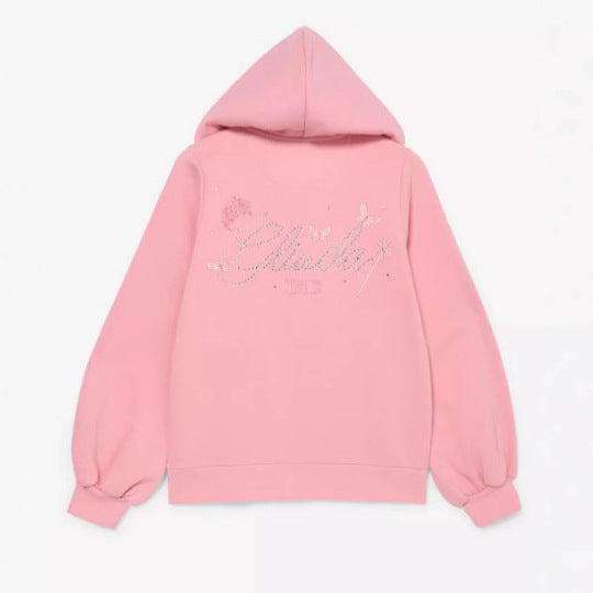 Veste à capuche pour femme avec détails volantés Chic & Stil