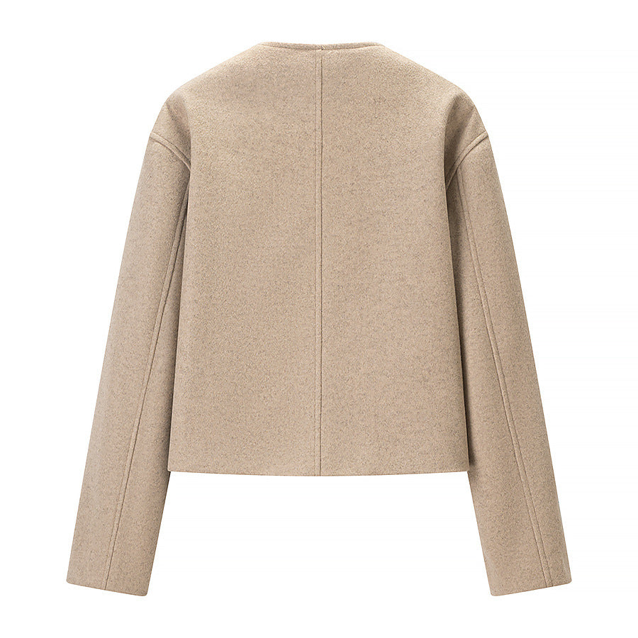Veste courte élégante pour dames au design moderne avec coupe asymétrique Chic & Stil
