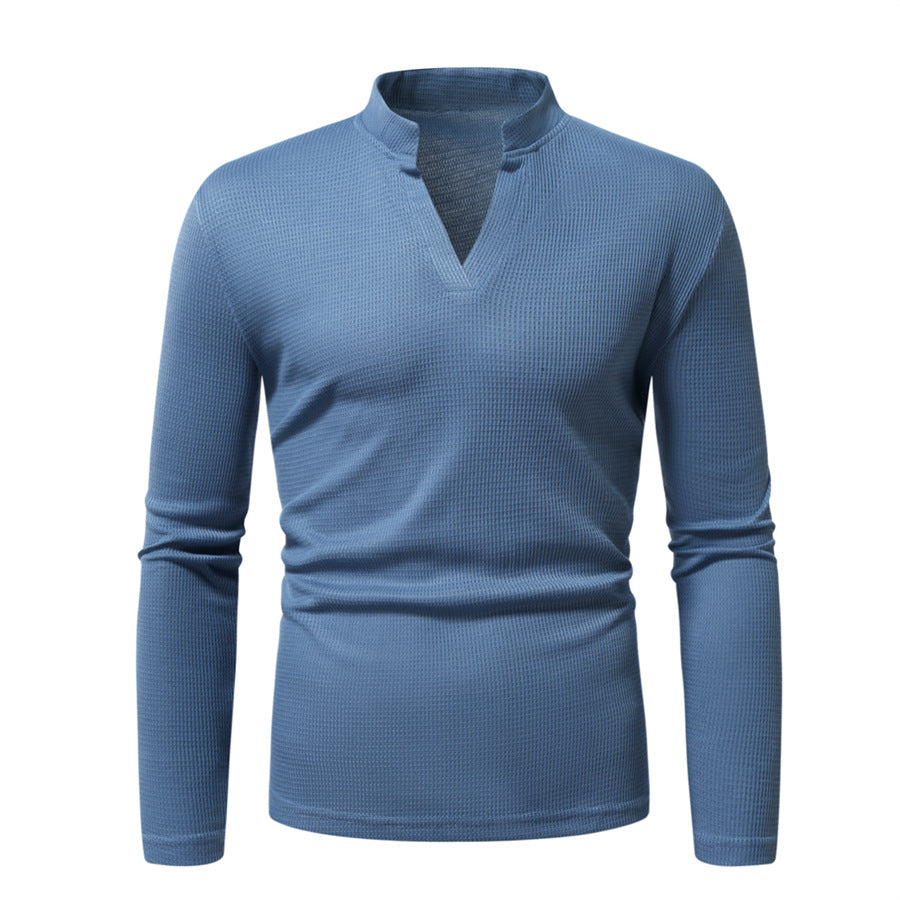 Men's long sleeve shirt with textured surface Lune London