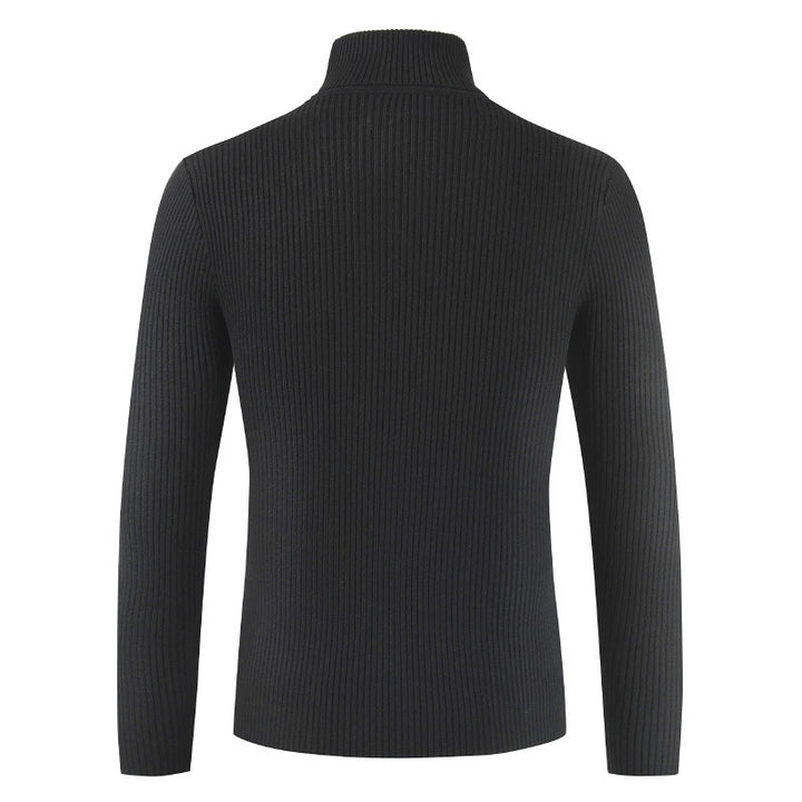 Lune London crochet knit turtleneck sweater for ladies