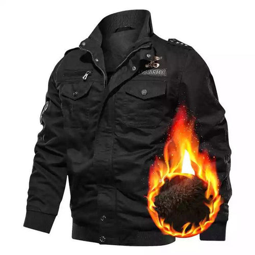 Men's Winter Jacket with Functional Pockets and Warm Lining Lune London