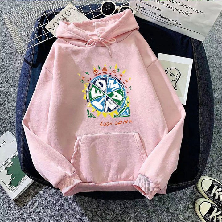 Women's hoodie with creative graphic print Chic & Stil