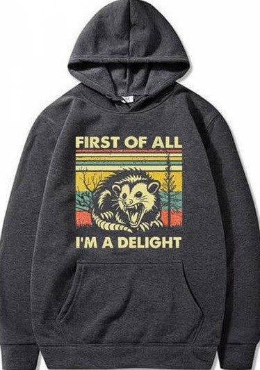 Women's hoodie with creative animal graphic and comfortable fit Chic & Stil