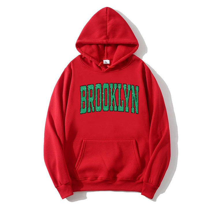 Women's Hoodie with Casual Brooklyn Print Chic & Stil