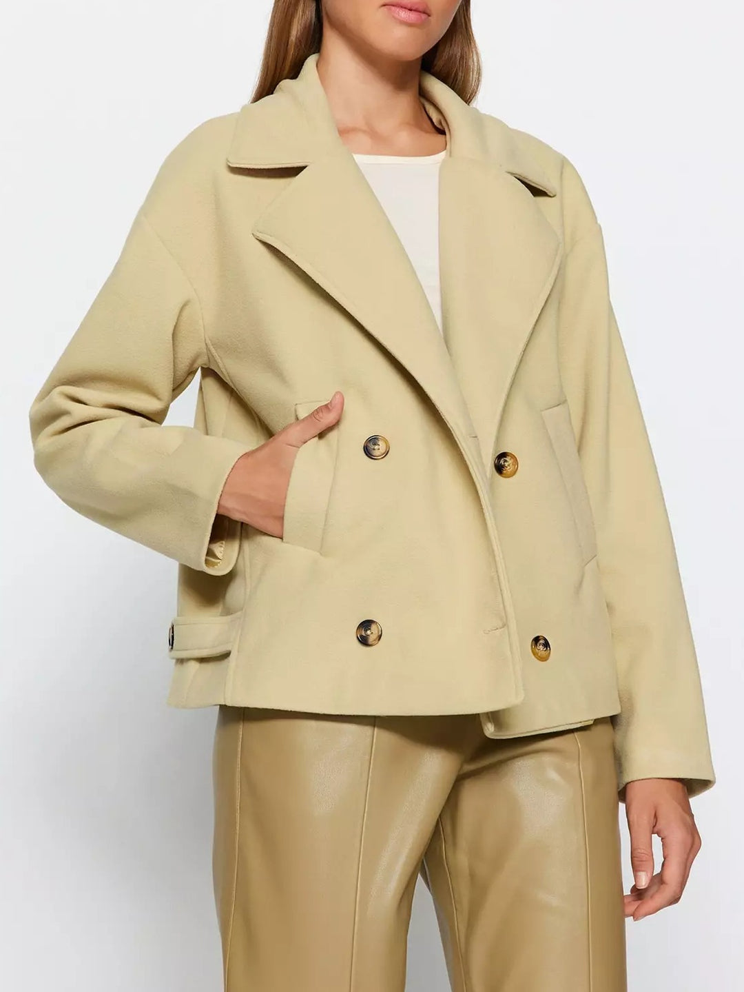 Ladies Chic Stylish Wool Jacket