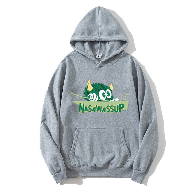 Women's hoodie with playful motif Chic & Stil