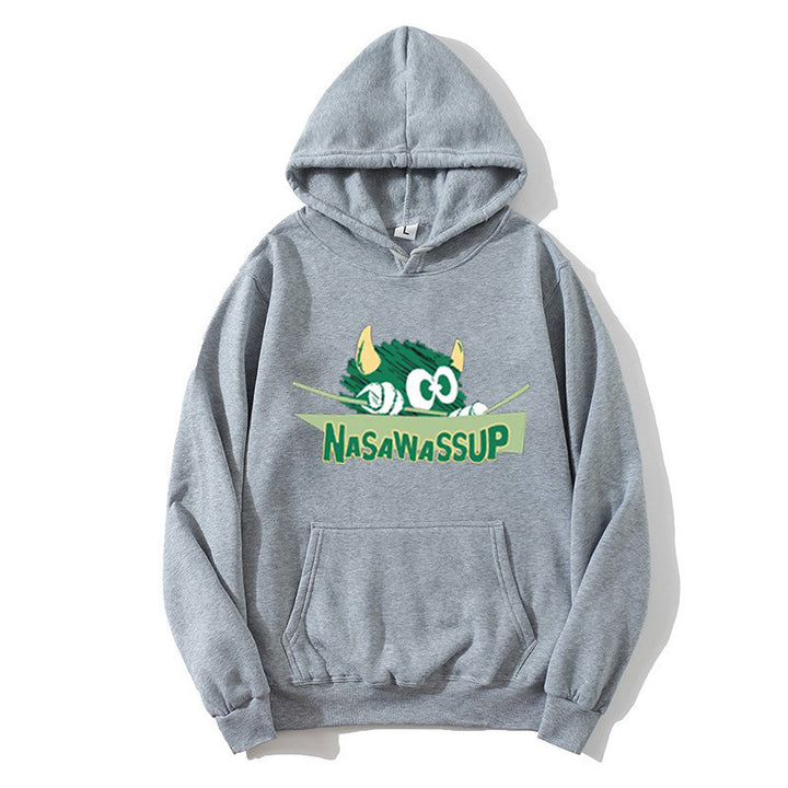 Women's hoodie with playful motif Chic & Stil