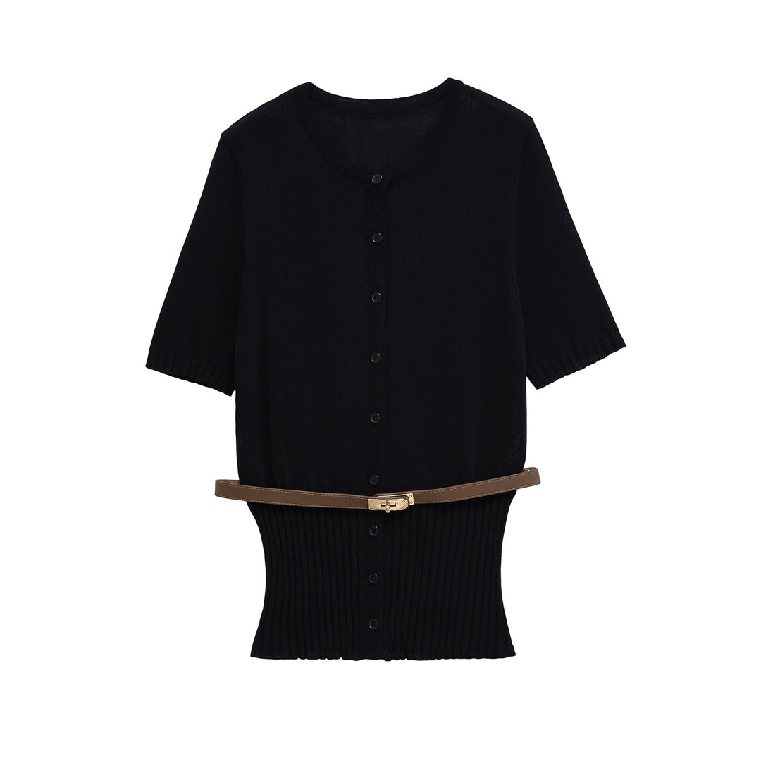 Ladies elegant cardigan with a fitted design Lune London
