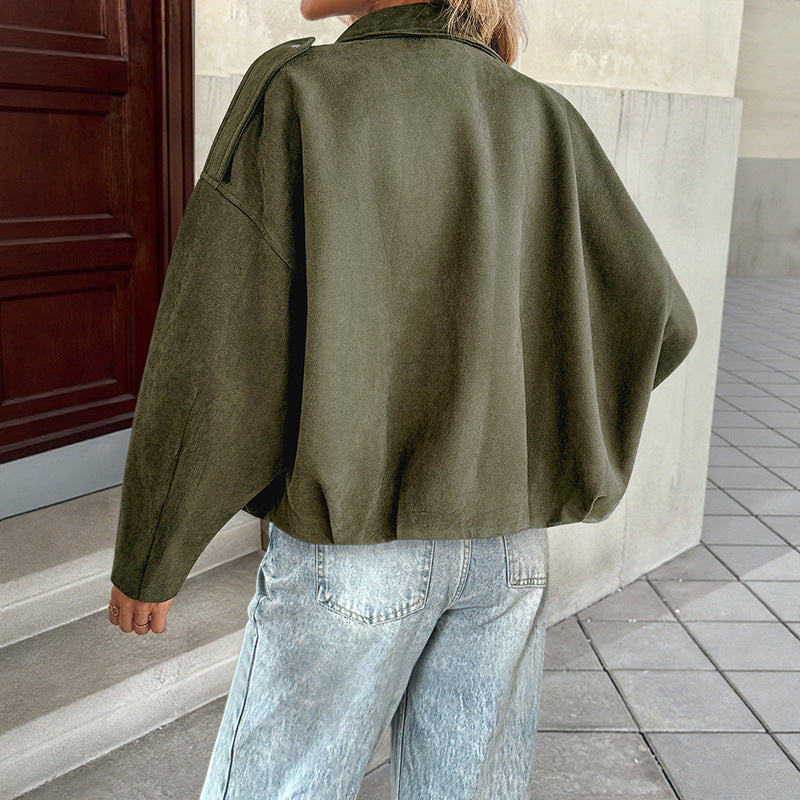 Oversized Women's Jacket with relaxed fit and sturdy material Lune London
