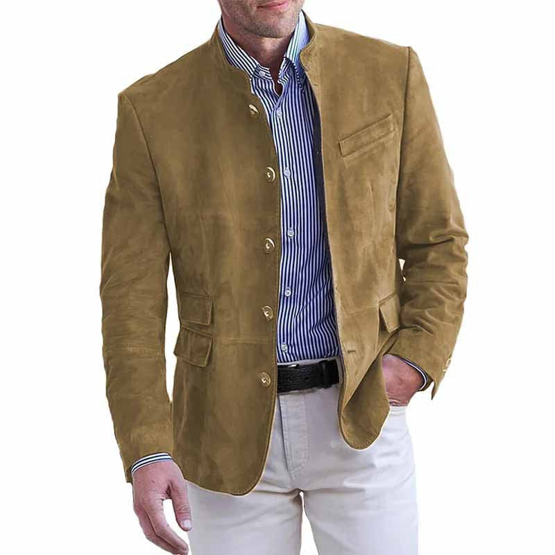 Classic Button Down Jacket For Men