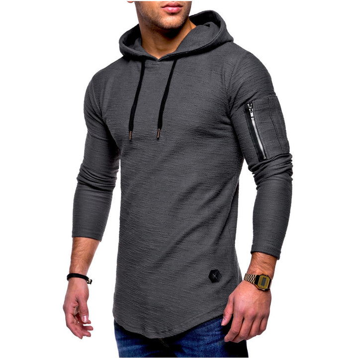 Men's casual hoodie with stylish zipper Lune London