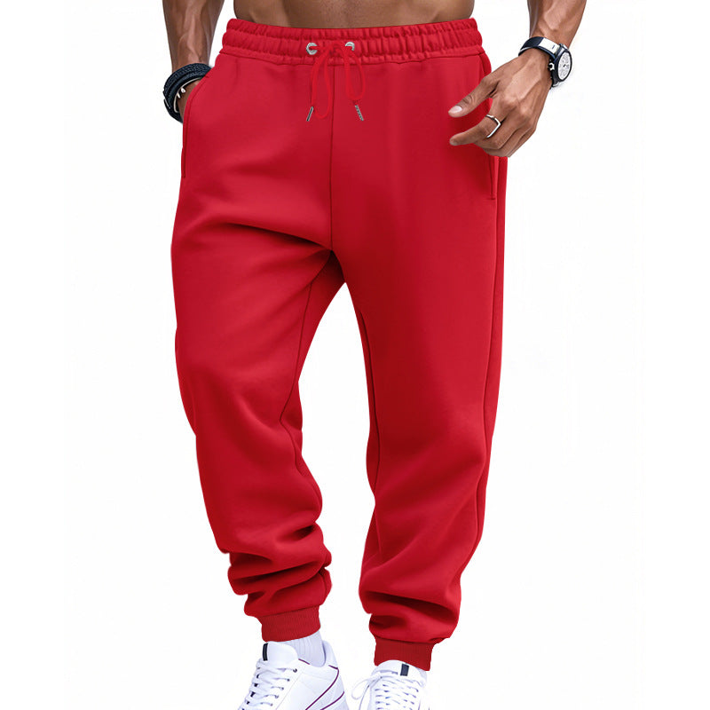 Trendy jogger pants for men with elastic waistband and side pockets Lune London