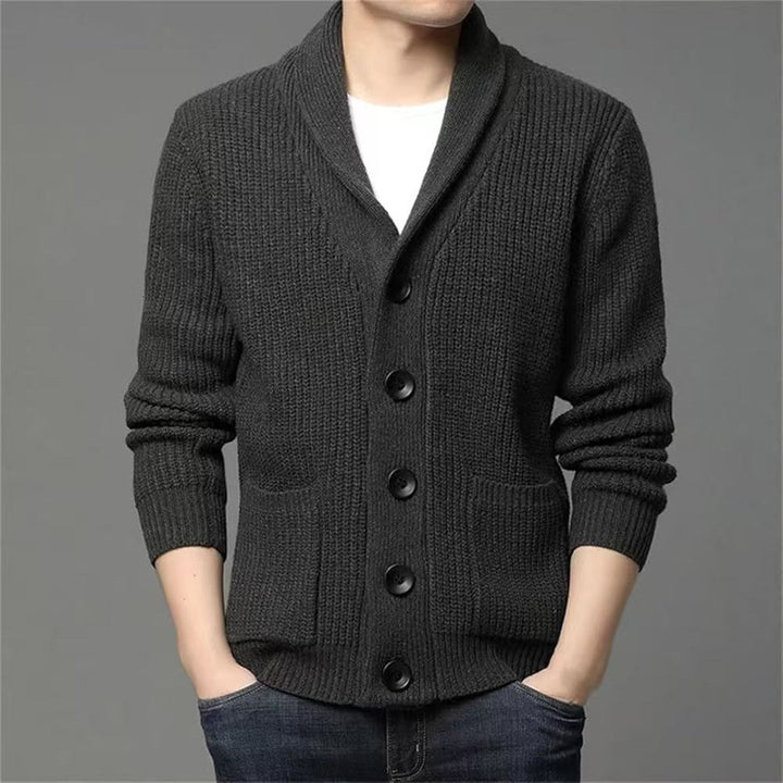 Men's mesh jacket with deep collar and practical pockets Lune London