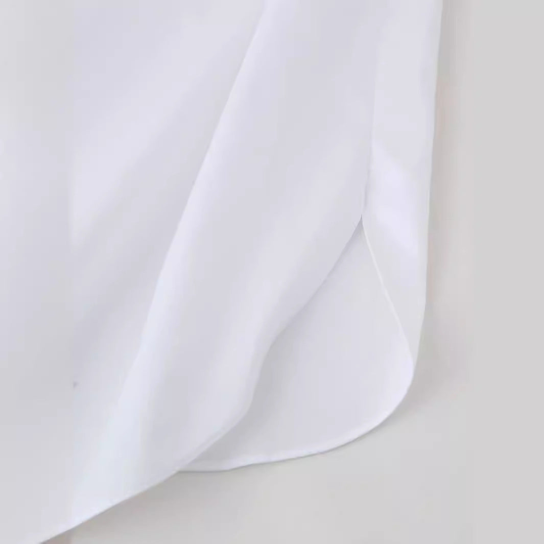 Blouse expertly designed for women with chic floral appliqués and style