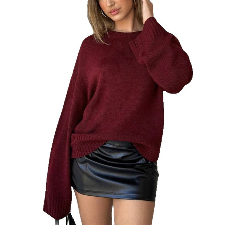 Trendy oversized turtleneck sweater for ladies Lune London